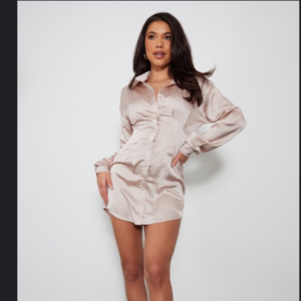 Champagne Corset Dress